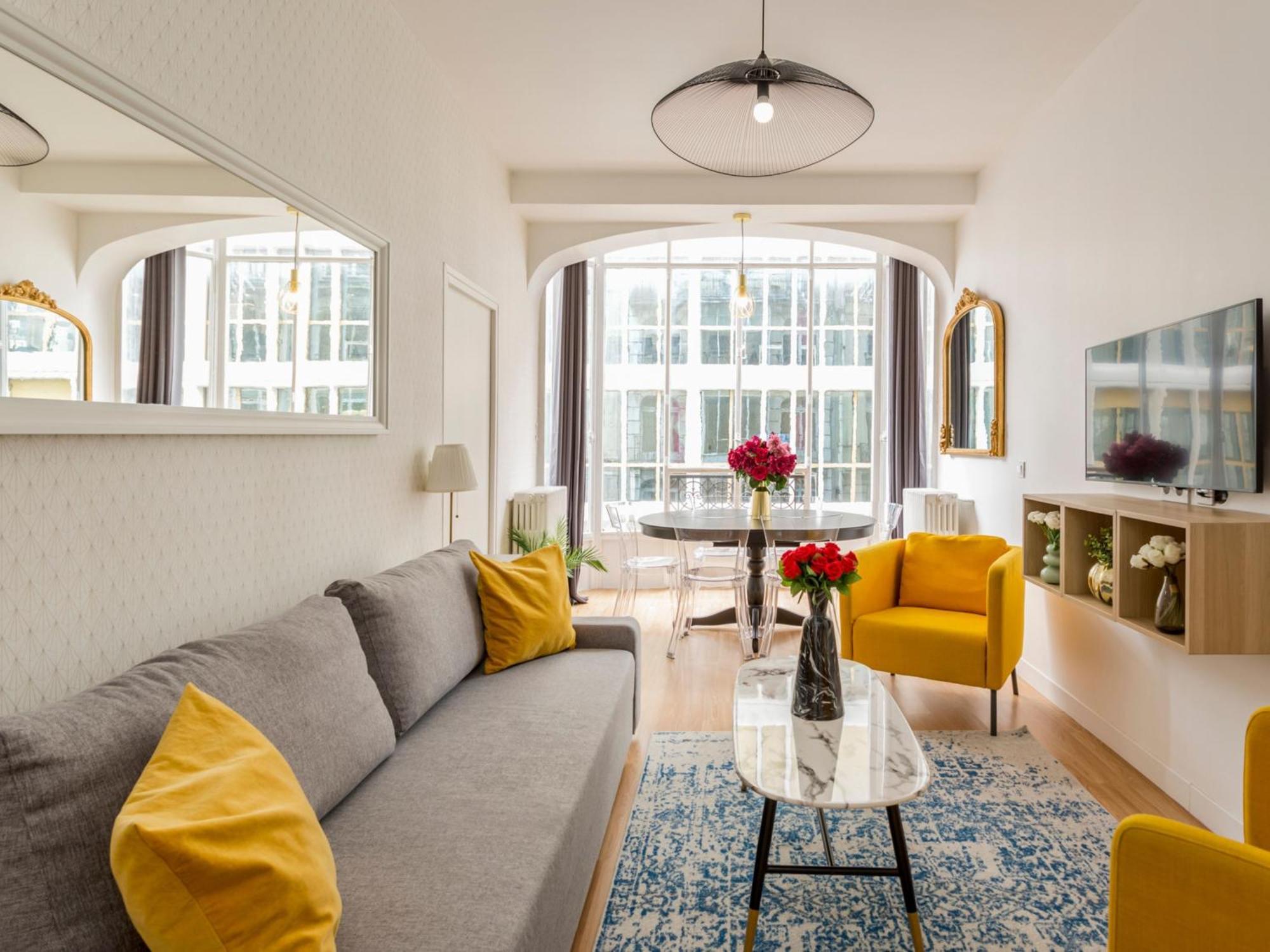 Cozy 3 bedrooms apartment - Louvre&Opéra París Exterior foto