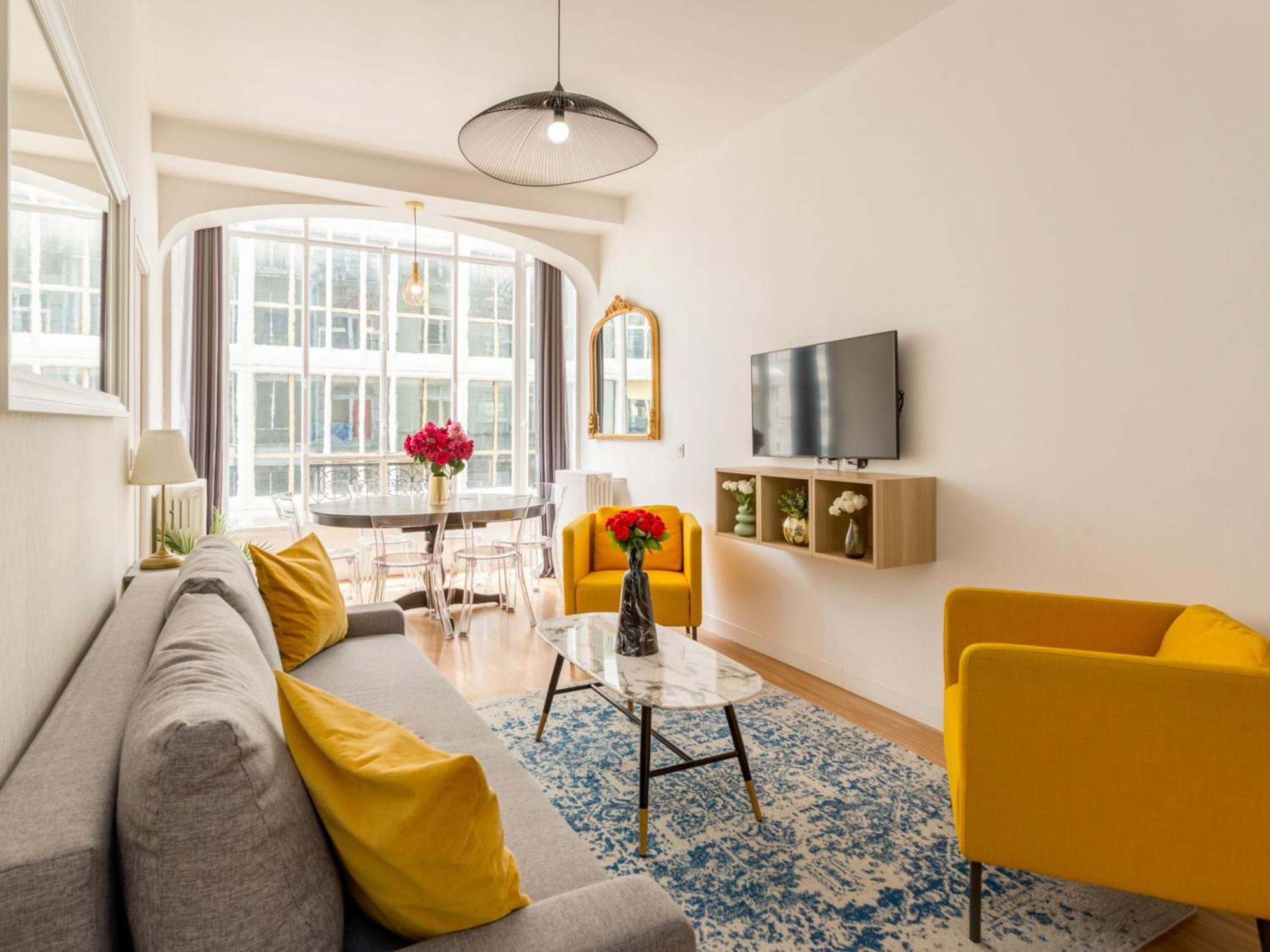 Cozy 3 bedrooms apartment - Louvre&Opéra París Exterior foto
